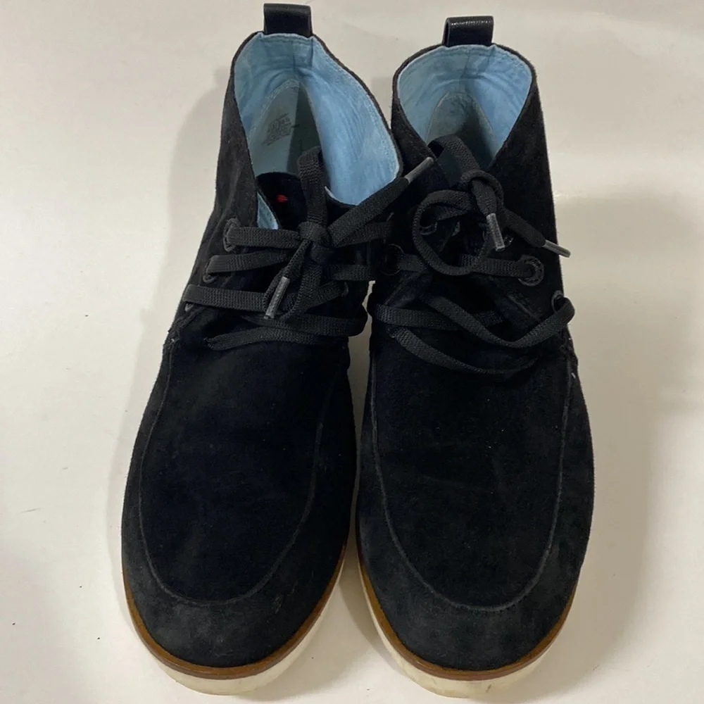 ED Ellen Degeneres. Leather suede ankle booties 8M Y2k Casual